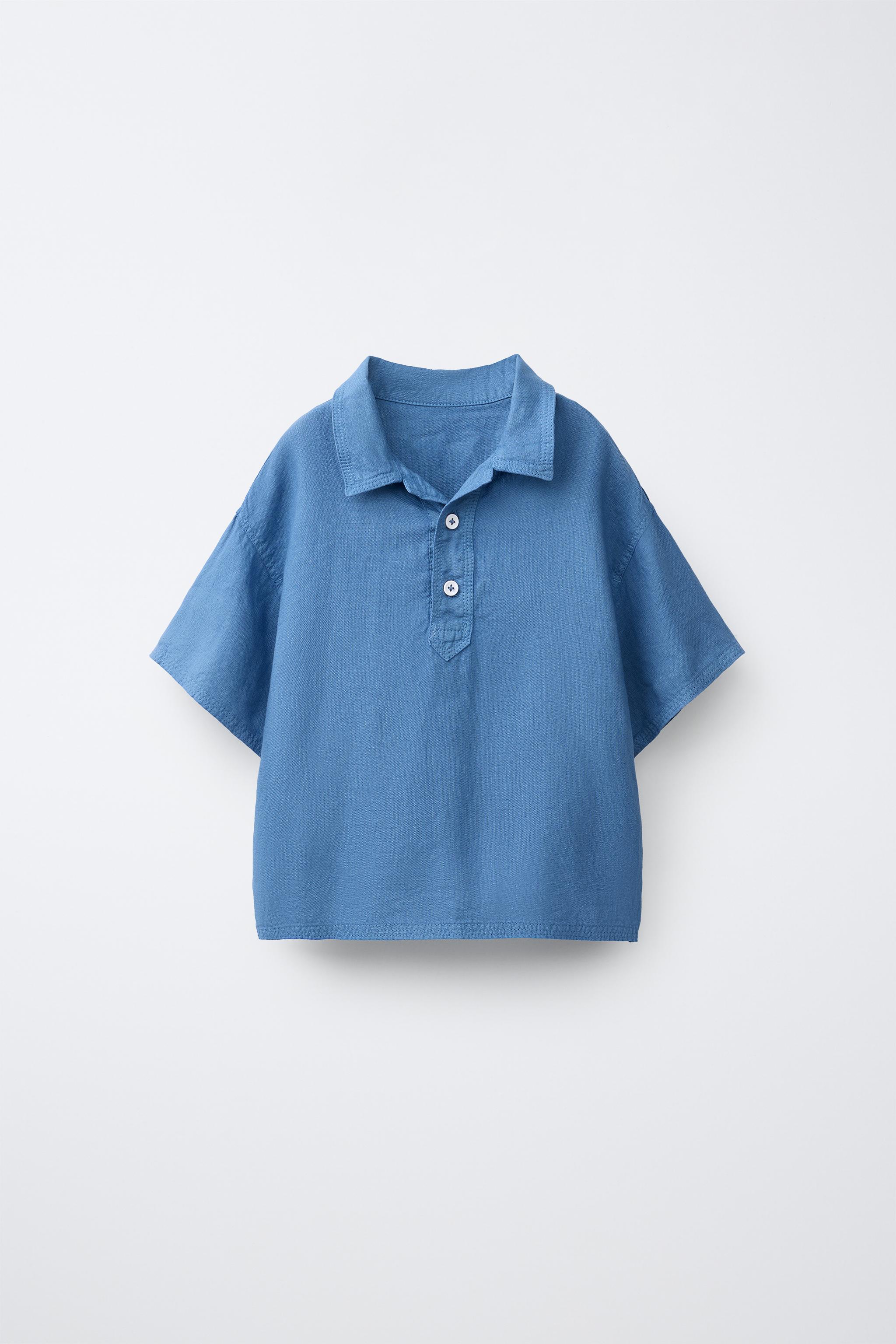 100% LINEN POLO SHIRT